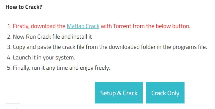 CracksMad指示